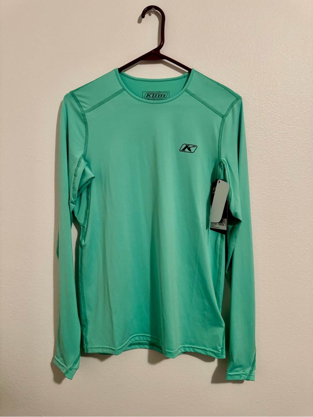 Klim Women's Long-Sleeve Performance Tee in Wintermint